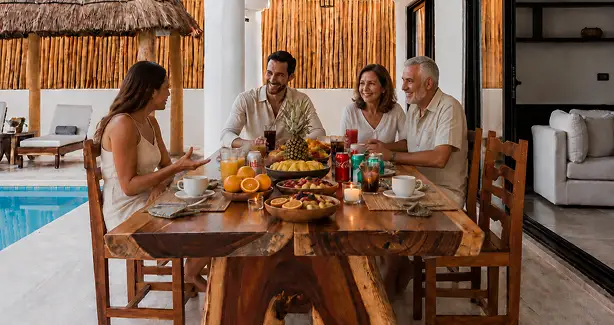 bella-vita-tulum-family-breakfast-poolside-dining