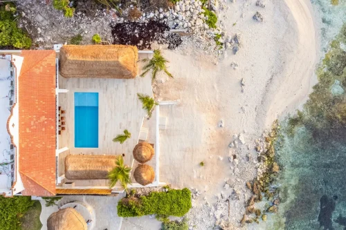 Villa Beachfront Top View