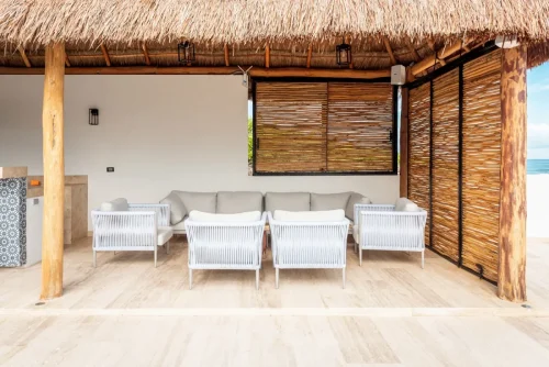 Open-Air Lounge Area