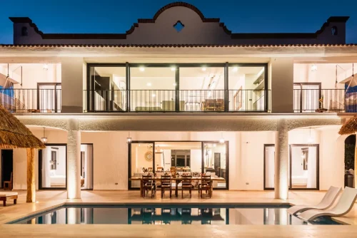 Villa View from the Pool