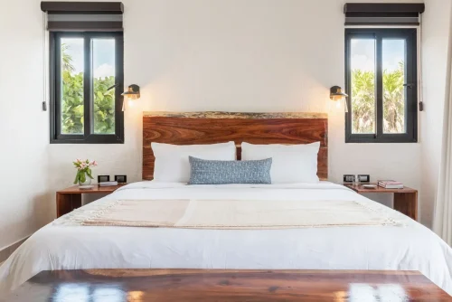 Elegant Hacienda-Style Bedroom