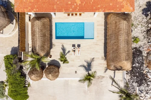 Drone Villa Top View
